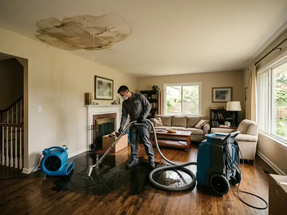attic-pipe-burst-ceiling-drip-008 — frequently asked questions, Water Damage Restoration & Carpet Care in Dixmoor, IL